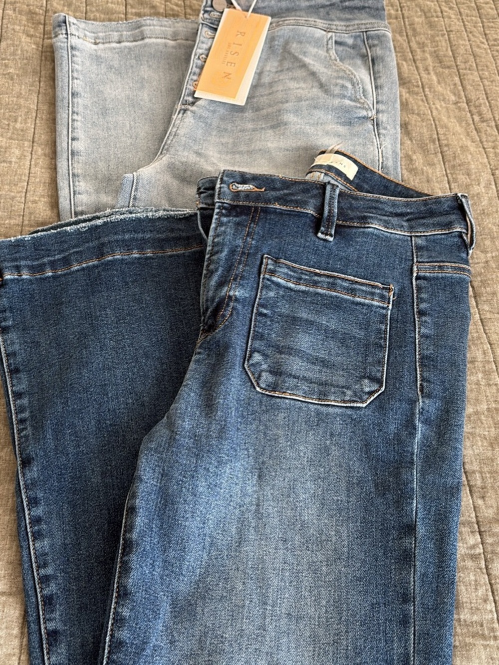 Lot of 2 RISEN Women’s Jeans- NWT & NWOT - Picture 1 of 3